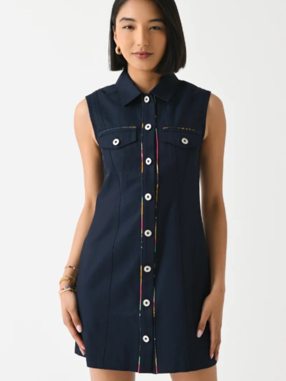 Chufy Women's Mint Mini Dress in Pachamama Blue, size S